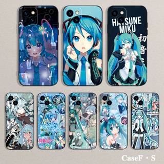 เคสโทรศัพท์มือถือแบบนิ่ม ลายการ์ตูน Hatsune Miku สําหรับ Honor X6 X7 X8 X7A X8A