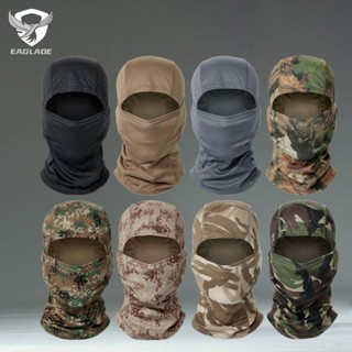 Eaglade หน้ากากลายพรางยุทธวิธี AirsoftCap ไหมพรมในหลายสี สําหรับขี่จักรยาน เดินป่า