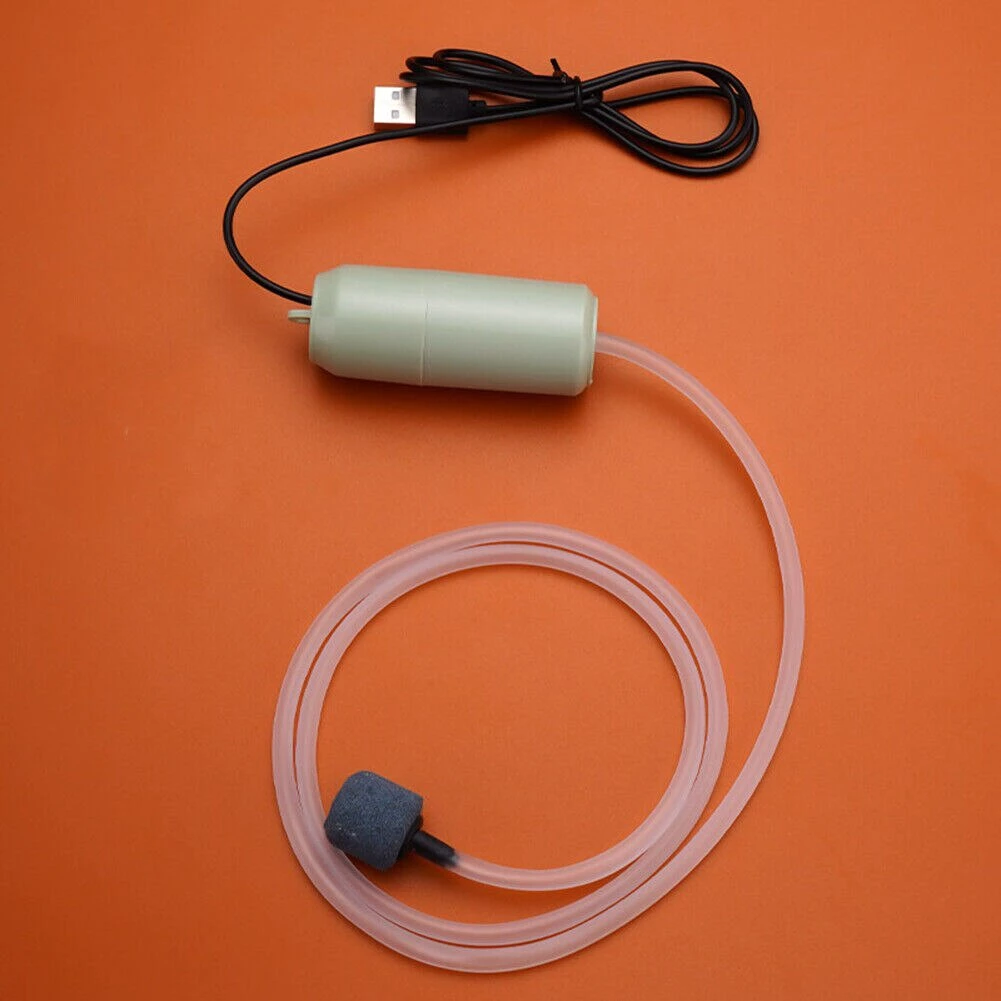 🇹🇭 ถูกสุด💯🥇 เงียบ Oxygenator ขนาดเล็กออกซิเจนปั๊ม Mini USB ปั๊มออกซิเจนตู้ปลาชาร์จตกปลาออกซิเจนเครื่อง Fish Farming thumbnail 7