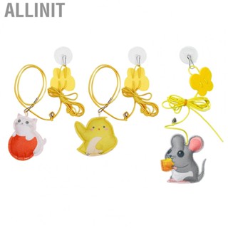 Allinit Door  Teaser Toy Retractable Elastic Rope Interactive Kitten Boredom Relief for Indoor