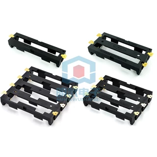 กล่องแบตเตอรี่ 18650 SMD 1~4 SMD แบบเดี่ยว คู่ สาม สี่แผ่น