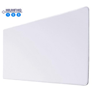 แผ่นรองเมาส์เล่นเกม แบบยาง กันลื่น สีขาว สําหรับทํางาน เรียน…