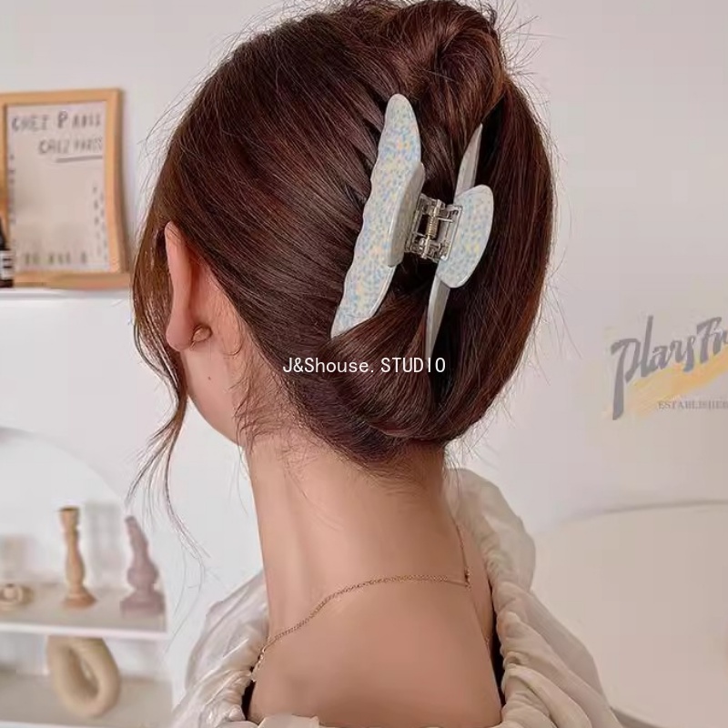 Kf639 มาใหม่ กิ๊บติดผม อะซิเตท เรียบง่าย สไตล์เกาหลี สร้างสรรค์ เครื่องประดับ สําหรับผู้หญิง