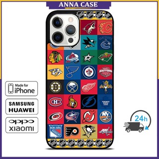 เคสโทรศัพท์มือถือ ลายทีม Nhl สําหรับ iPhone 14 Pro Max 13 Pro Max Samsung Galaxy Note10+ S21Ultra