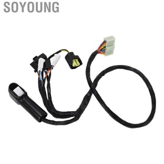 Soyoung Headlight Speed Gauges Wiring Harness  Headlamp Meter Wire Loom Easy Installation OE Standard ABS Rubber Stable Performance  for GSXR600 GSXR750