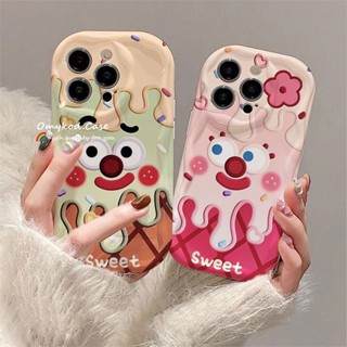 เคสป้องกันโทรศัพท์มือถือ แบบนิ่ม ลายไอศกรีม 3D สําหรับ Redmi A1 12C Redmi Note 12 11 10 9 Pro Redmi 10C 10 9A 9T 9C Xiaomi 12 11 Lite Poco X3