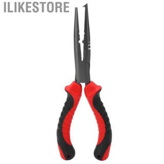 Ilikestore Crimping Pliers Curved Mouth Design  Corrosion Fishing Crimping Pliers for Outdoor