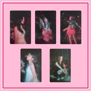 โปสการ์ด อัลบั้มรูปภาพ I-DLE I FEEL Lomo Cards GIDLE Kpop QR Speciall Collection จัดส่งรวดเร็ว จํานวน 5 ชิ้น ต่อชุด