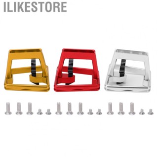 Ilikestore Folding Bike Front Carrier Adapter Folding Bike Front Carrier Mount Alloy Bike Front Carrier Block Bike Cargo Rack Mount Base