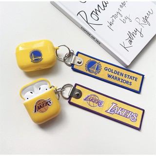 เคสซิลิโคน เคส AirPods Pro2 AirPods Pro Airpods3 gen3 AirPods2 Cartoon LAKERS &amp; WARRIORS Silicone Case