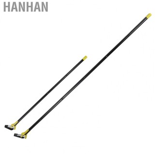 Hanhan Loop Hula Hoes Push Motion Long Handle Garden Hula Hoe High Sharpness for  Loosening