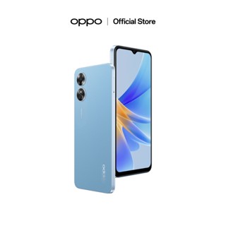 OPPO A17 (4+64) | โทรศัพท์มือถือ ขยายแรมได้สูงสุด 4GB แบตเตอรี่ใหญ่ ดีไซน์พรีเมียม