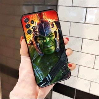 เคสโทรศัพท์มือถือ TPU แบบนิ่ม พิมพ์ลาย marvel hulk สําหรับ Samsung Galaxy S21 S30 Fe Ultra Plus