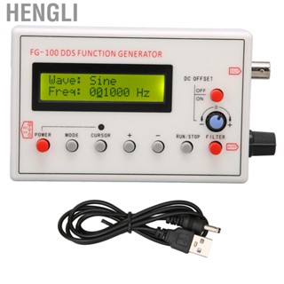 Hengli DDS Functional Signal Generator  DDS Function Generator High Accuracy Compact  for Triangle Waveform for Square Waveform