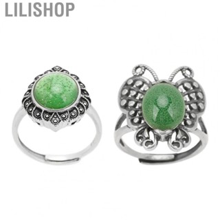 Lilishop 925 Silver Ring  Electroplated Womens Ring  for Wedding