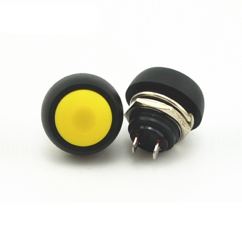 ถูกสุด! สวิตช์กดติดปล่อยดับ PBS33B  12mm พลาสติก  switch สวิตซ์กดกันน้ำ - รูปที่ 4