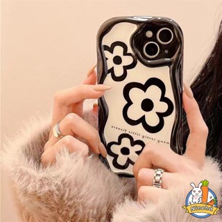 เคสโทรศัพท์มือถือ ซิลิโคนนิ่ม Tpu กันกระแทก ลายดอกกุหลาบ สีดํา สไตล์เกาหลีวินเทจ สําหรับ OPPO A17 A17K A57 A77 A77s A16K A16 A15 A15s A3s A5s A78 A76 A96 A74 A54 A93 A94 A95 A53 A9 A5 2020