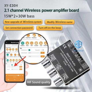 Xy-e30h บอร์ดขยายเสียงซับวูฟเฟอร์ บลูทูธ 2X15W AUX 2.1 ช่อง สําหรับโฮมเธียเตอร์ เพลง