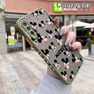 สําหรับ Huawei P20 Lite 2019 Nova 5 Pro Nova 5i Pro เคส เต็มจอ เมาส์ ฝ้า ใส ขอบสี่เหลี่ยม เคส รูปแบบ ซิลิโคน กันกระแทก เคสนิ่ม