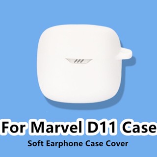 【พร้อมส่ง】เคสหูฟัง แบบนิ่ม ลายการ์ตูน Marvel D11 สําหรับ Marvel D11