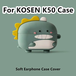 【ส่วนลด】เคสหูฟัง แบบนิ่ม ลายการ์ตูน สําหรับ KOSEN K50 KOSEN K50