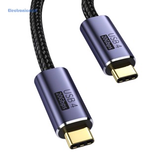 [ElectronicMall01.th] สายชาร์จ USB 4.0 8K 60Hz PD 100W Type-C ตัวผู้ เป็นตัวผู้ พร้อม Emark