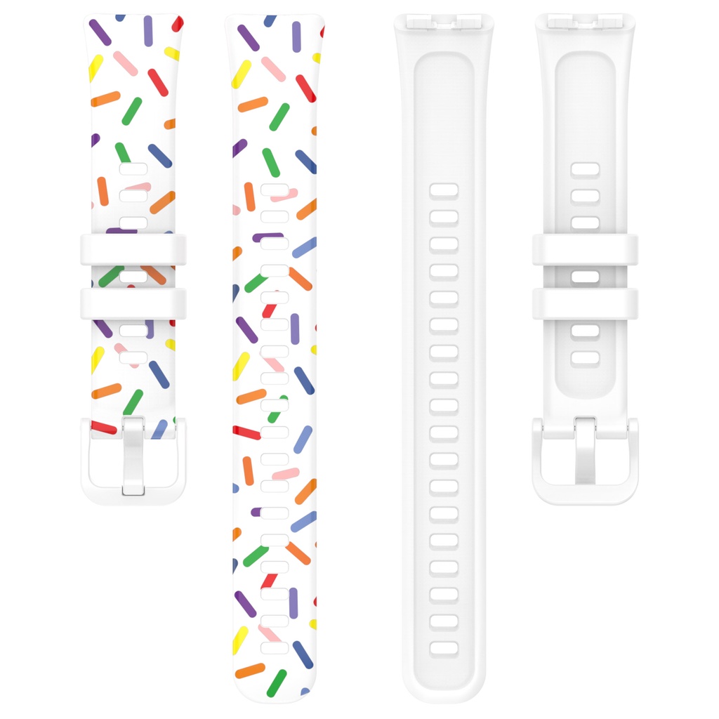 สายนาฬิกาข้อมือซิลิโคน สําหรับ Huawei Band 10 9 8 7 6 pro Honor Band 6 7