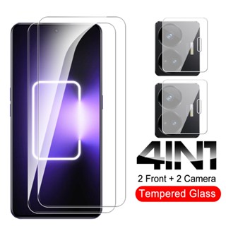 ฟิล์มกระจกนิรภัยกันรอยหน้าจอ 4in1 สําหรับ Realme GT Neo 5 Realmi GTNeo5 G T Neo5 GTNeo 5 5G RMX3706