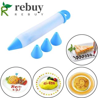 REBUY Chocolate Cake Silicone Kitchen Accessories Decorating Tools Food Writing Pen