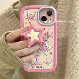 เคสมือถือ ลายดาวสามมิติ กันกระแทก สําหรับ Apple 14 Pro Max Iphone 13 12 11 14 Pro 13 Pro 14