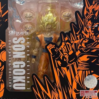 พร้อมส่ง Bandai SHF Dragon Ball Super 2 Son Goku Super Saiyan sdcc American Venue Limited 5BYA