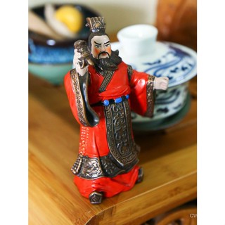 พร้อมส่ง โมเดลตุ๊กตาฟิกเกอร์ Three Kingdoms Five Tigers Zhuge Liang Liu Bei Guan Yu Zhao