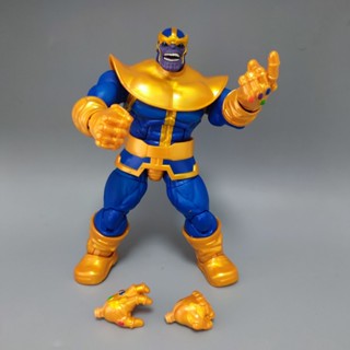 โมเดลตุ๊กตาฟิกเกอร์การ์ตูน Marvel legends Thanos ขยับได้ ของเล่นสําหรับเด็ก