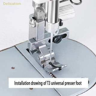 [Delication] ที่พักเท้า แบบสากล #ตีนผี แบบมีซิป T3 อุปกรณ์เสริม สําหรับจักรเย็บผ้า