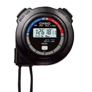 CASIO STOPWATCH นาฬิกาจับเวลา สีดำ รุ่น HS-3