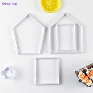 [Adegring] แม่พิมพ์ตัดคุ้กกี้ ขิง ขนมปัง ขิง คริสต์มาส Diy 4 ชิ้น