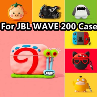 【imamura】เคสหูฟัง แบบนิ่ม กันกระแทก ลายการ์ตูน สําหรับ JBL WAVE 200 JBL WAVE 200