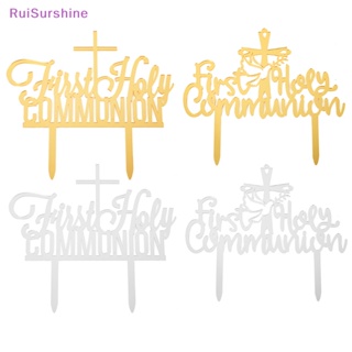 Ruisurshine ท็อปเปอร์อะคริลิค สําหรับตกแต่งเค้ก