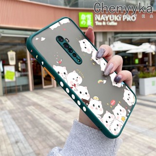 เคสโทรศัพท์มือถือ ซิลิโคนแข็ง บาง กันกระแทก ลายการ์ตูนแมวน่ารัก สําหรับ OPPO Reno 2 Reno 2F Reno 2Z Reno2 F Reno2 Z