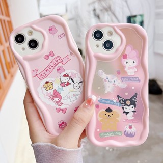 For Realme V20 5 5s 5i 10 9 8 7 6 Pro 9i 8i C11 C15 C25 C20 C21Y C30 C31S C33 C35 C55 C53 F17 Pro Reno 4 6 7 8T Cartoon Melody Kuromi Phone Case Silicone Soft Cover
