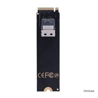 Iwo อะแดปเตอร์อินเตอร์เฟซ เอาท์พุต แบบบาง NVMe M 2 NGFF เป็น SFF-8654 SFF-8654