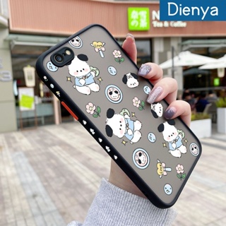 เคสโทรศัพท์มือถือ ซิลิโคนนุ่ม ใส กันกระแทก ลายการ์ตูนหมี ดอกไม้ สําหรับ iPhone 6 6 Plus 6s 6s Plus