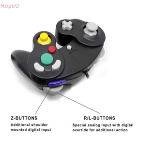 [HopeU] เกมแพดควบคุม NGC แบบใช้สาย สําหรับ GameCube GC &amp; Wii U Console Colors