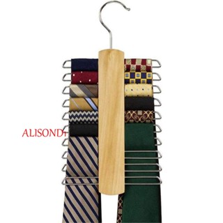 ALISOND1 ไม้จัดระเบียบตู้เสื้อผ้า แบบเข็มขัด 20 บาร์