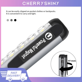 พร้อมส่ง ไฟฉาย LED ขนาดเล็ก ไฟฉายมืออาชีพพร้อมแม่เหล็ก ไฟทำงาน โคมไฟแบบชาร์จไฟได้ Usb เหมาะสำหรับแพทย์ บ้าน