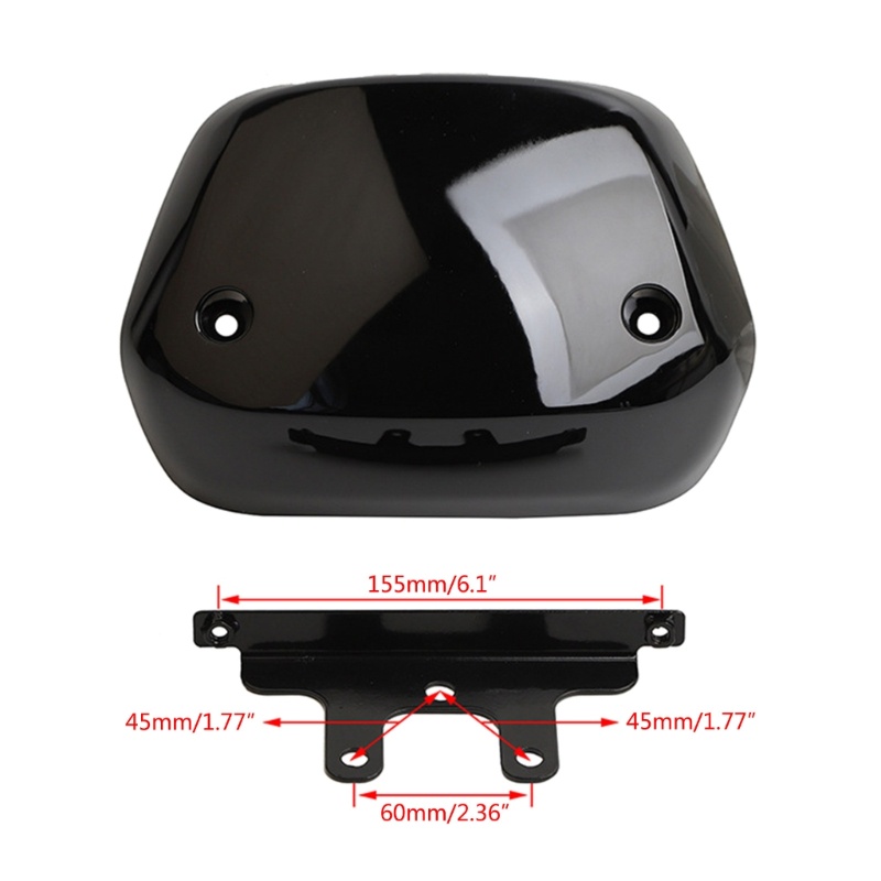 LID ไฟฟ้าจักรยานกระจก WindScreen หน้าจอด้านหน้า Wind Deflector สกู๊ตเตอร์ดัดแปลงอุปกรณ์เสริมสําหรับ N1S US UQI + U + ราคา ถูกที่สุด ดีลบีเคเค แกลเลอรีภาพที่ 2