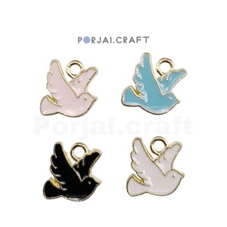 จี้นก Bird pendant 10mm