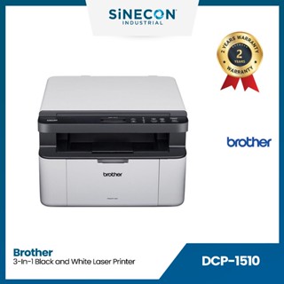 Brother Printer รุ่น DCP-1510 เครื่องพิมพ์เลเซอร์ ขาว-ดำ มัลติฟังก์ชัน (3 In 1) Laser Printer