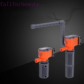 FALLFORBEAUTY ฟองน้ํากรองปลา 3-In-1 3W 5W เสียงเงียบ ขนาดเล็ก สําหรับตู้ปลา