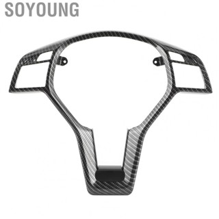 Soyoung Carbon Fiber Style Steering Wheel Trim for AMG Type 0994640013 Fit Mercedes C E CLA Class 09946400139107